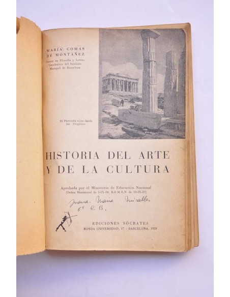 Historia del arte y de la cultura