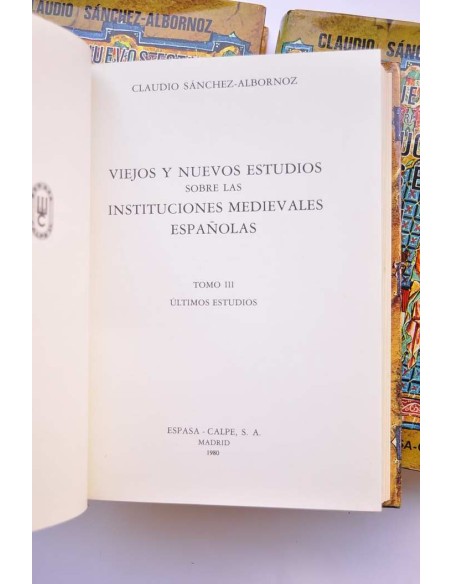 Viejos y nuevos estudios sobre Instituciones medievales españolas