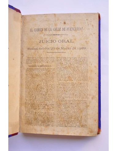 El crimen de la calle Fuencarral. Juicio oral....