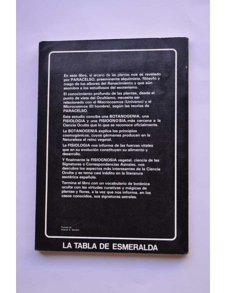 El arcano de las plantas. Sus propiedades mágico curativas