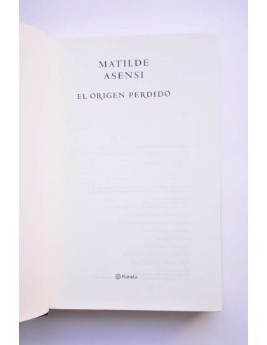 El origen perdido