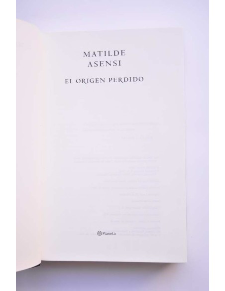El origen perdido