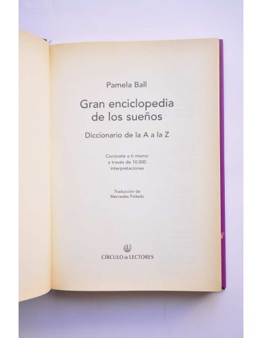 Gran enciclopedia de los sueños. Diccionario de...