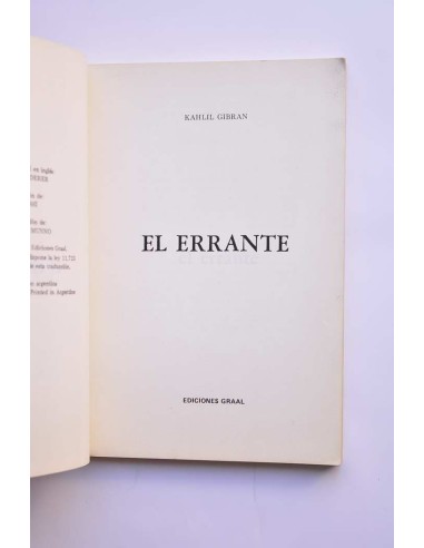 El errante