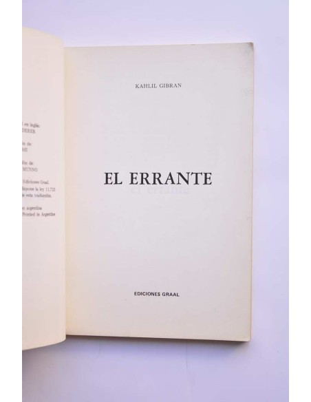 El errante
