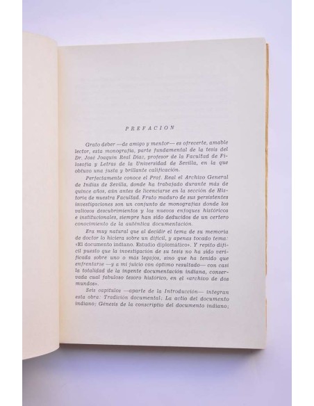 Estudio diplomático del documento indiano