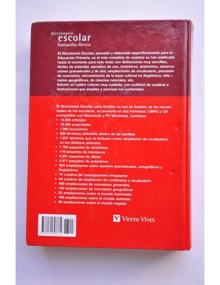 Diccionario escolar de la Lengua Española