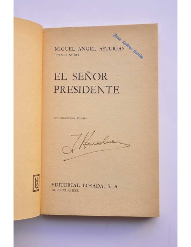 El señor Presidente