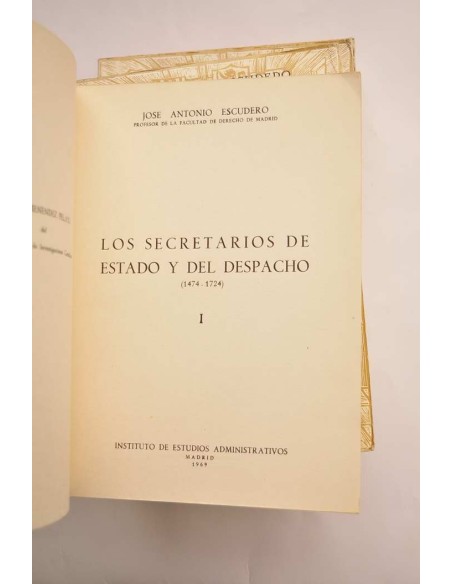 Los secretarios de Estado y del Despacho (1474 - 1724)