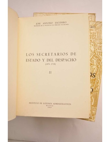Los secretarios de Estado y del Despacho (1474...