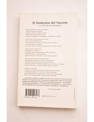 El síndrome del yacente. Un sutil hijo de...