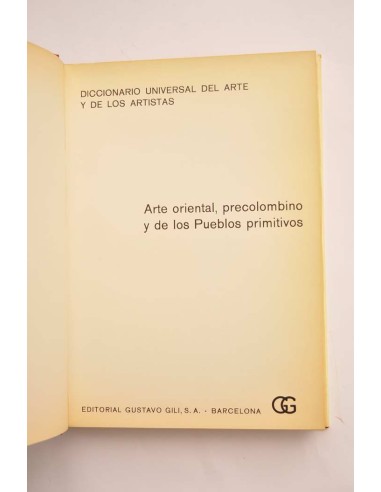 Arte oriental, precolombino y pueblos primitivos