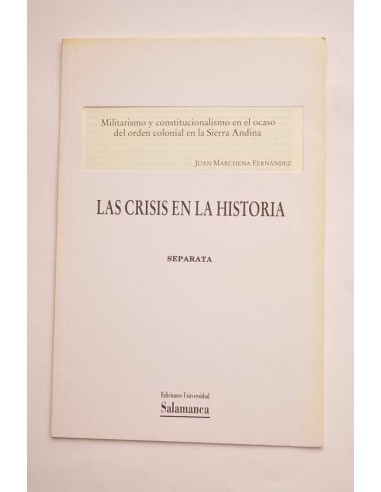 Militarismo y constitucionalismo en el ocaso...