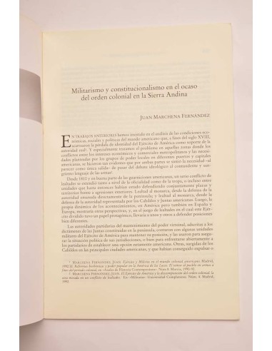 Militarismo y constitucionalismo en el ocaso...