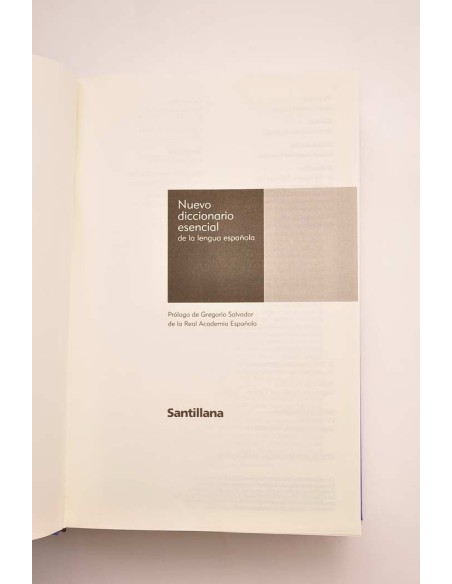 Nuevo diccionario esencial de la lengua española
