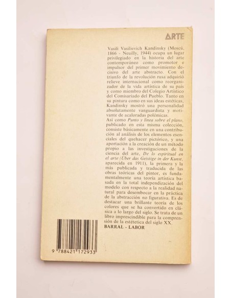 De lo espiritual en el arte