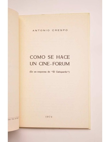 Cómo se hace un cine-forum (en un esquema de El...