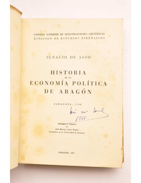 Historia de la economía política de Aragón