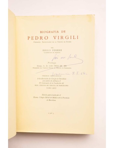 Biografía de Pedro Virgili. Fundador,...