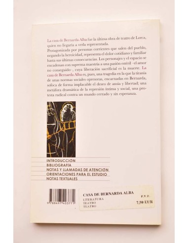 La casa de Bernarda Alba