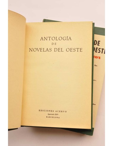 Antología de novelas del Oeste