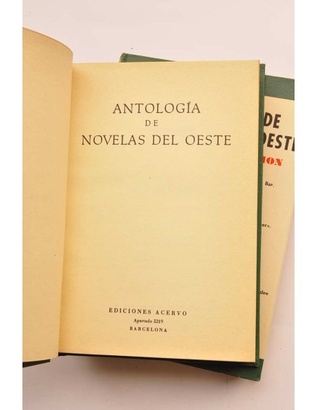Antología de novelas del Oeste