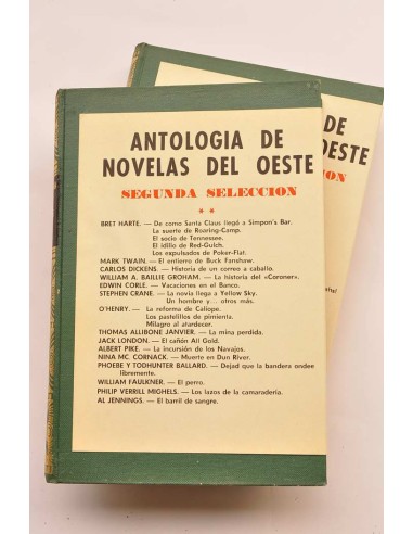 Antología de novelas del Oeste