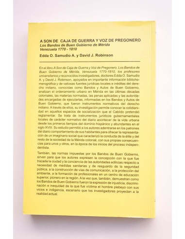 A son de caja de guerra y voz de pregonero. Los...