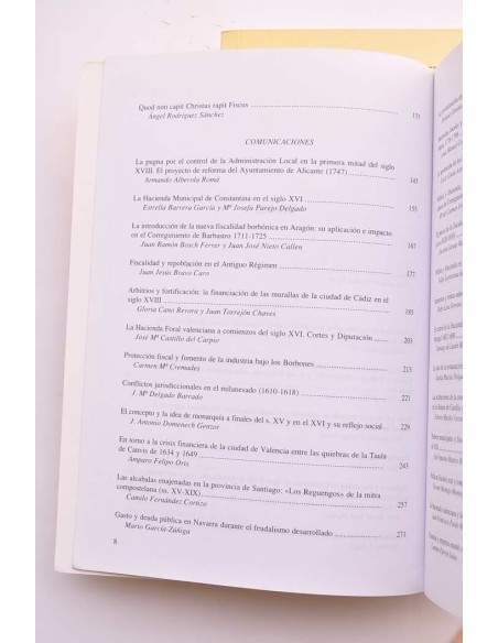 Política y Hacienda en el Antiguo Régimen