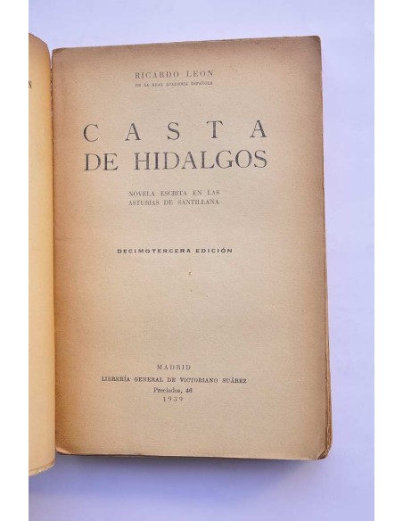 Casta de hidalgos