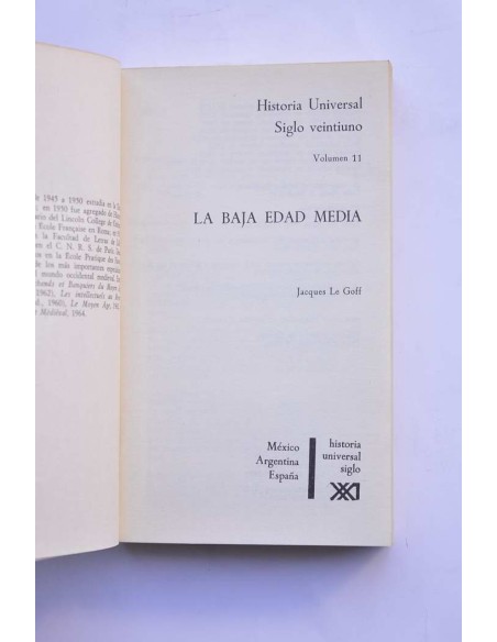 La Baja Edad Media