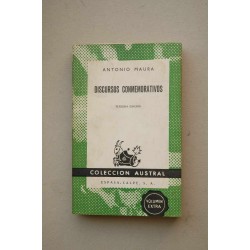 Discursos conmemorativos