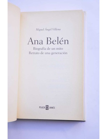 Ana Belén. Biografía de un mito. Retrato de una generación