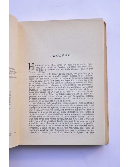 Esencia y contemporaneidad de la Iglesia