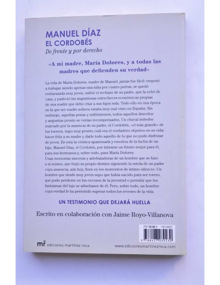 De frente y por derecho