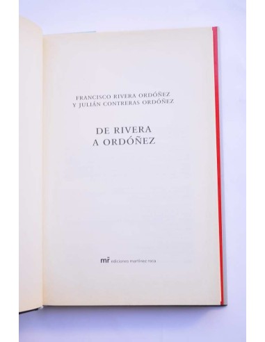 De Rivera a Ordoñez