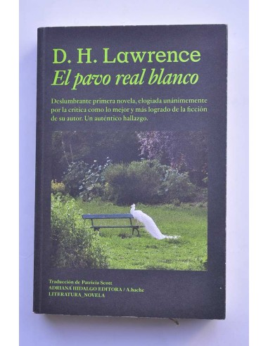 El pavo real blanco
