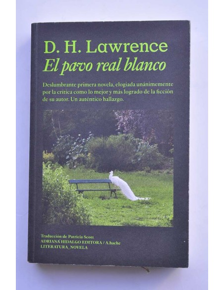 El pavo real blanco