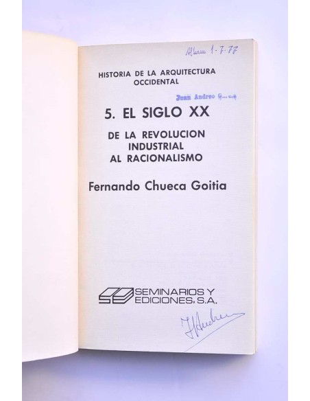 El siglo XX. De la Revolución industrial al Racionalismo