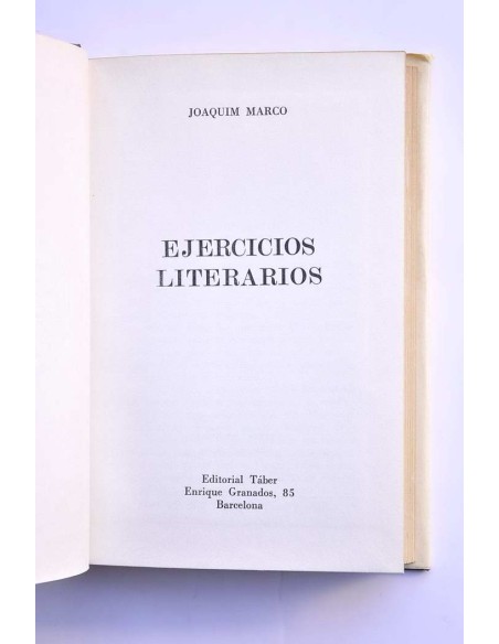 Ejercicios literarios