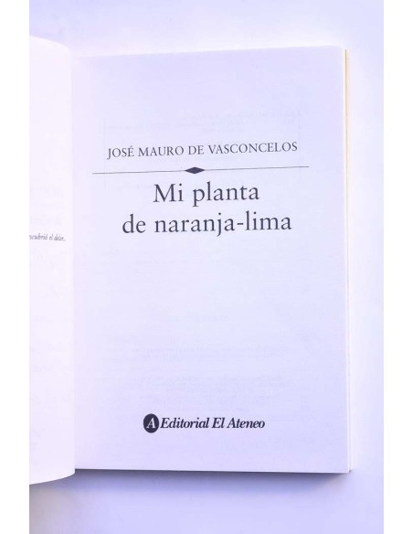 Mi planta de naranja-lima