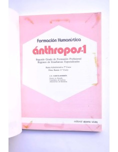 Formación humanística. Ánthropos-1 2