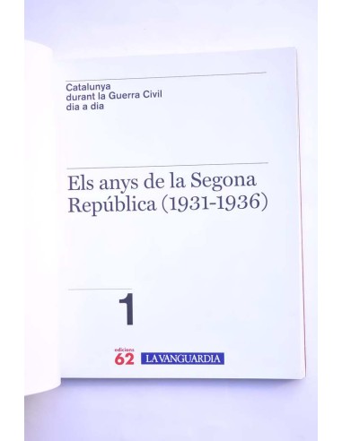 Els anys de la Segona República (1931-1936)