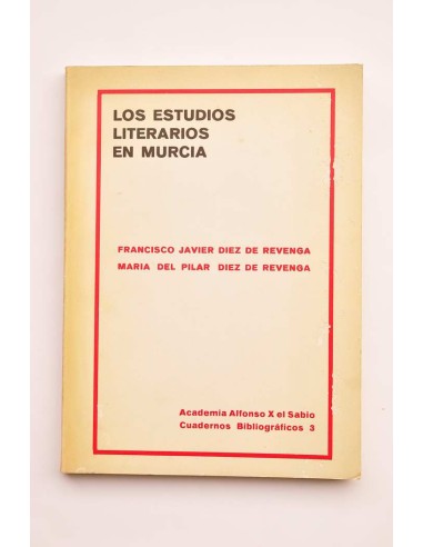 Los estudios literarios en Murcia (1927 - 1976)