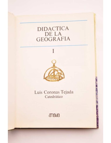 Didáctica de la geografía. I