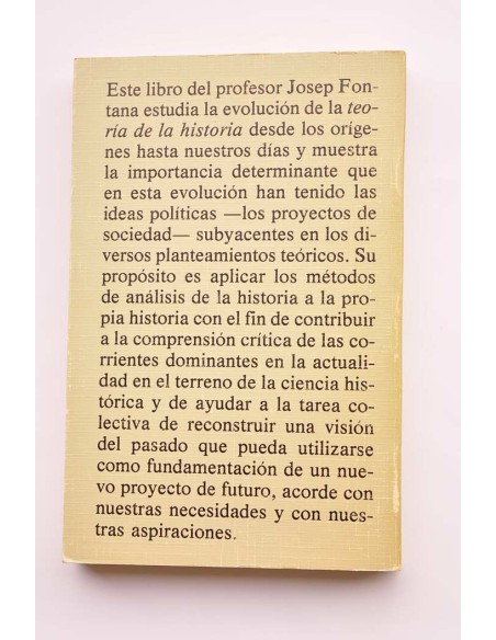 Historia. Análisis del pasado y proyecto social