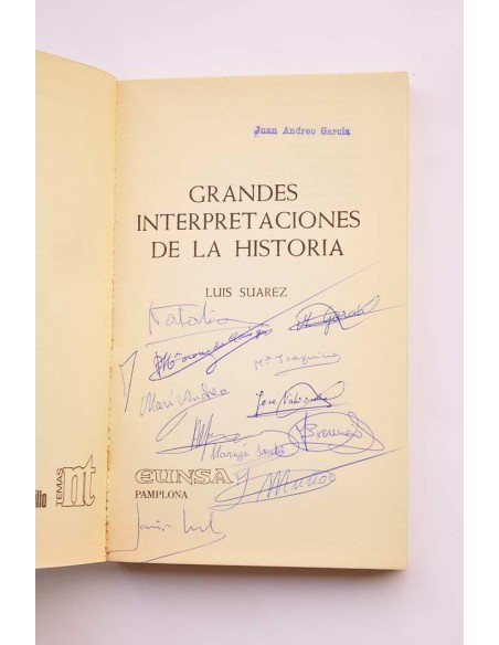 Grandes interpretaciones de la historia