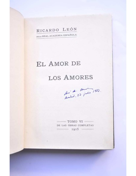 El amor de los amores