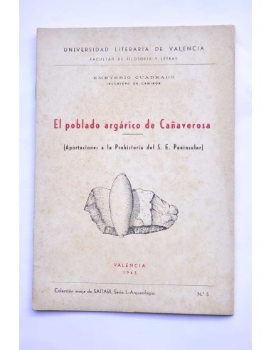 El poblado argárico de Cañaverosa (aportaciones...