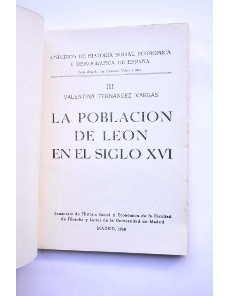 La población de León en el siglo XVI